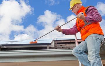 Walkford soft wash roof cleaning